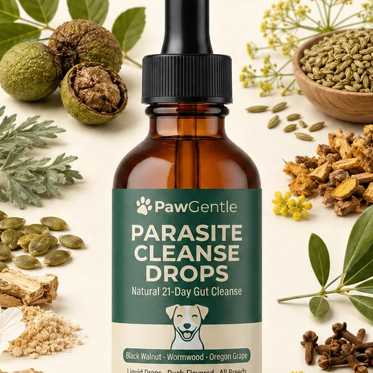 PawGentle Parasite Cleanse Drops