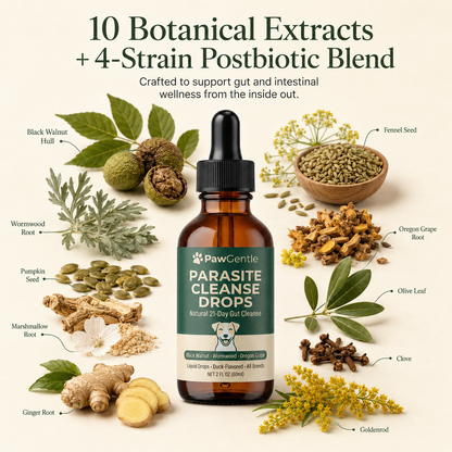 PawGentle Parasite Cleanse Drops