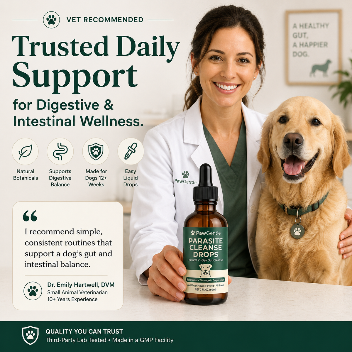 PawGentle Parasite Cleanse Drops