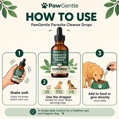 PawGentle Parasite Cleanse Drops