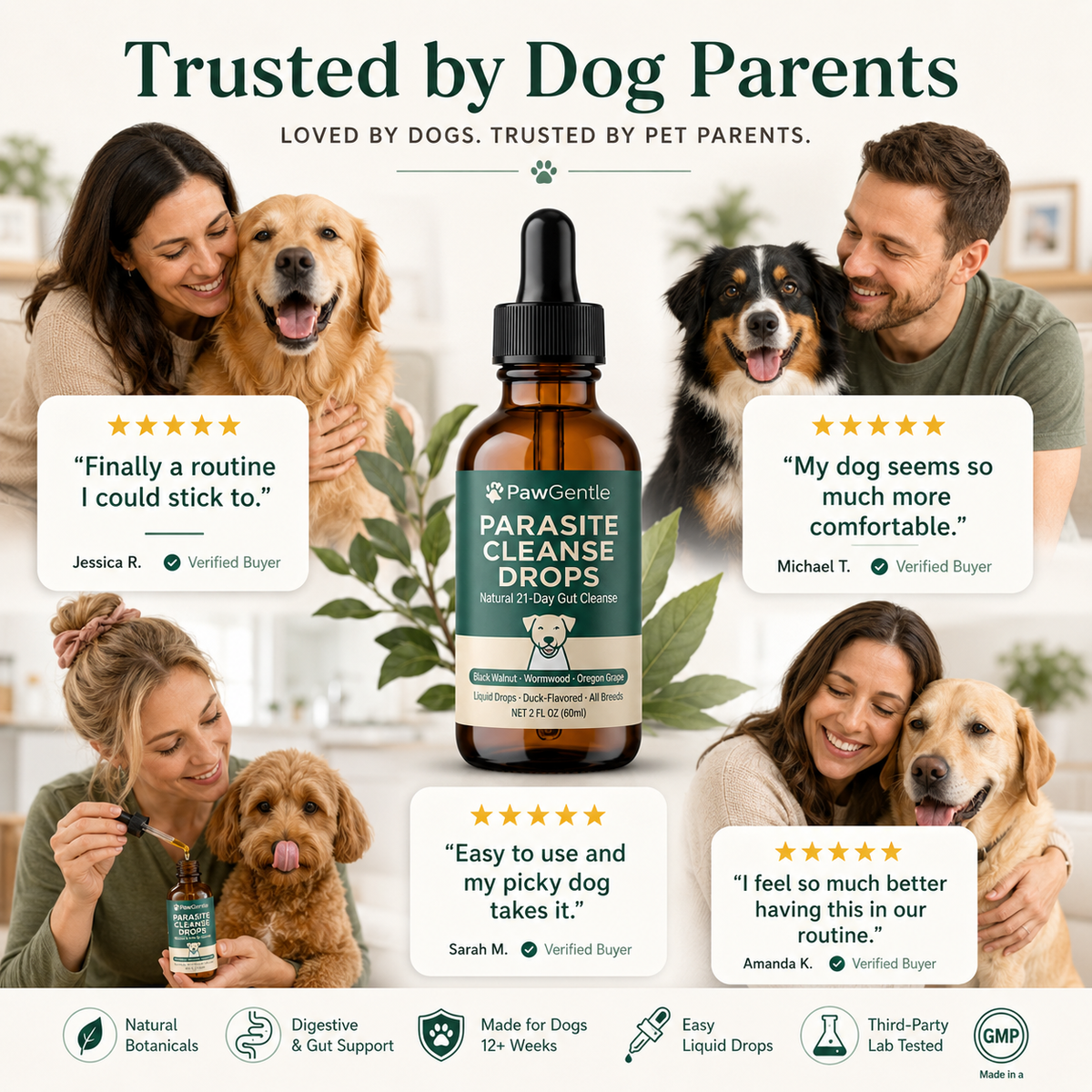 PawGentle Parasite Cleanse Drops